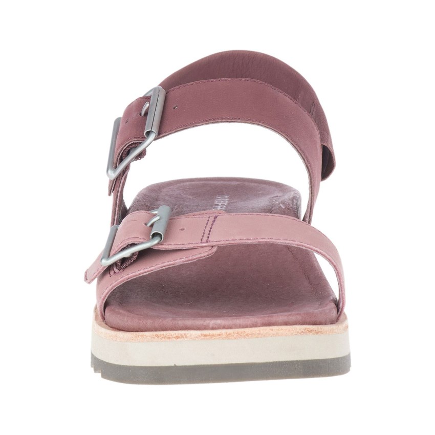 Sandales Merrell Juno Buckle Backstrap Rose Femme | F.U.SUAC